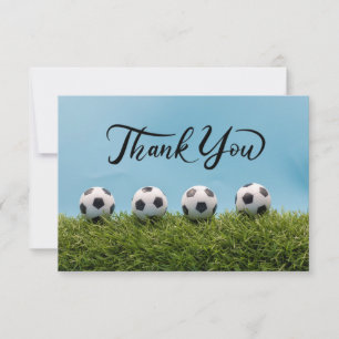 言葉でサッカーボール監督ファンありがとう サンキューカード