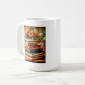 言葉で夢を見る |ブックの恋人 コーヒーマグカップ (正面左)