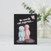 言葉にできない… ポストカード (スタンド正面)