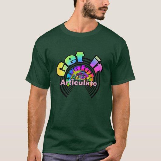 言葉に起こす前に正しく理解を Tシャツ (正面)