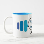 言葉のマグを解く ツートーンマグカップ (左)