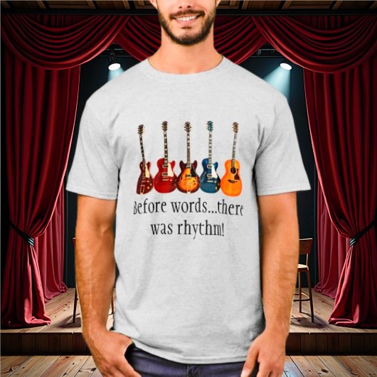 言葉の前にリズムTシャツがあった Tシャツ