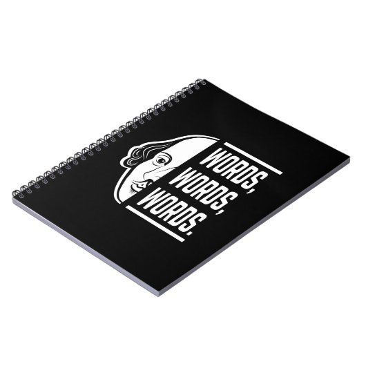 言葉の単語シェイクスピア引用文セスピアン ノートブック (左側)