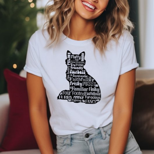 言葉の猫 Tシャツ
