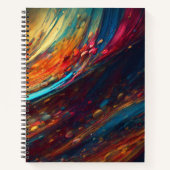 言葉の色:芸術的旅の書旅 ノートブック (正面)