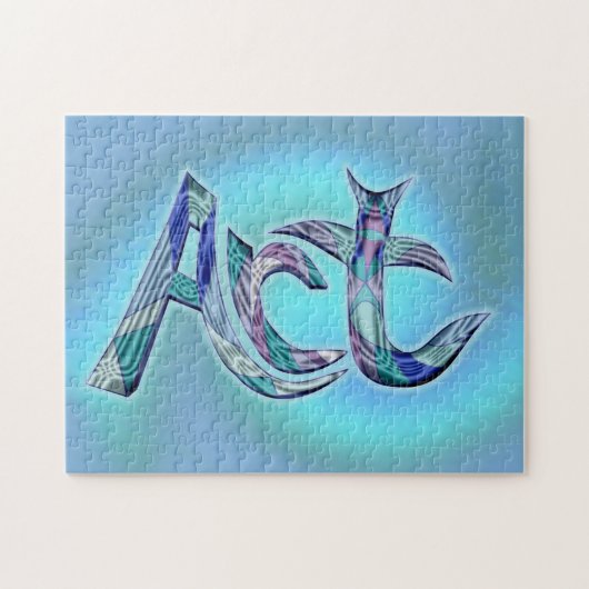 言葉の芸術 ジグソーパズル (横)