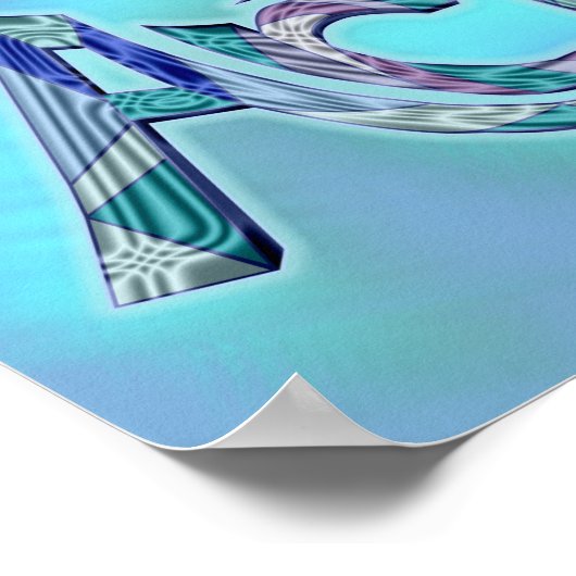 言葉の芸術 ポスター (角)