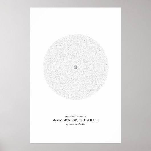 言葉の間に：ムビーディック；または、クジラ ポスター (正面)
