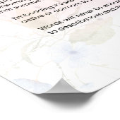 言葉は決して十分ではない – 勇気付けられる詩 ポスター (角)