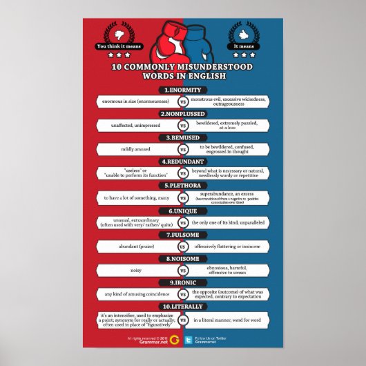 言葉は見た目のものではない ポスター (正面)