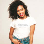 言葉はTシャツに力を与えたり破壊したりする Tシャツ