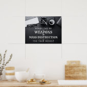 言葉はWMDになることができる – デジタルの規律 ポスター (キッチン)