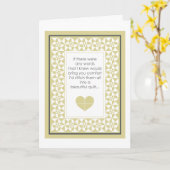 言葉もしが出た カード (黄色い花)