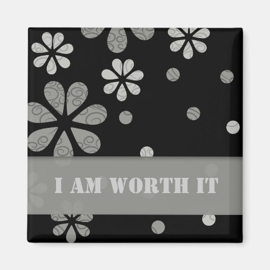 言葉やる気を起こさせる磁石 マグネット (正面)