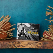 言葉やる気を起こさせる頼は負担が軽い フォトプラーク (側面)