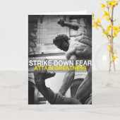 言葉やる気を起こさせる カード (黄色い花)