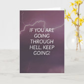 言葉やる気を起こさせる カード (黄色い花)