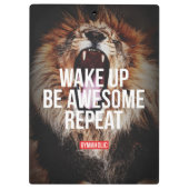 言葉やる気を起こさせる クリップボード (裏面)