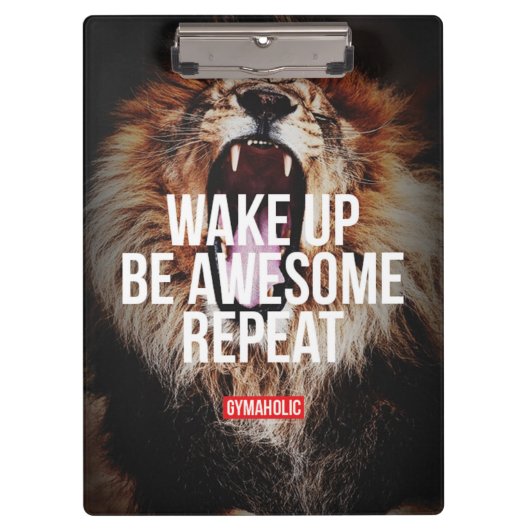 言葉やる気を起こさせる クリップボード (正面)