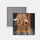 言葉やる気を起こさせる マグネット (正面/裏面)