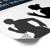 言葉やる気を起こさせる、ランニング引用文 ポスター (角)