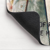 言葉やる気を起こさせる – 粘り強さの習慣 マウスパッド (コーナー)