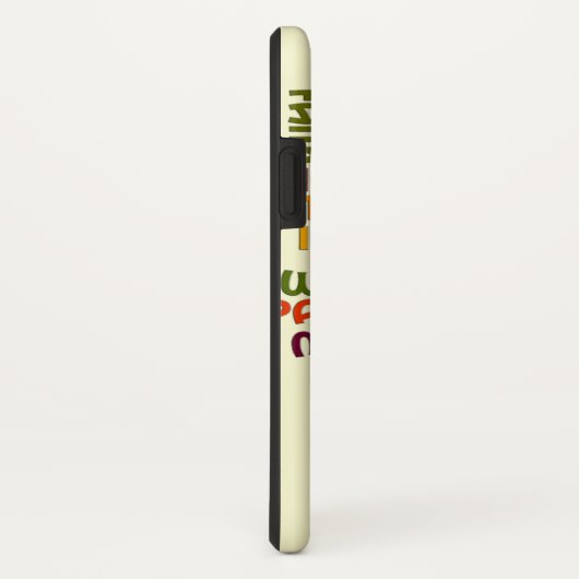 言葉やる気を起こさせる#1の前向き態度 Case-Mate iPhoneケース (裏面/右)