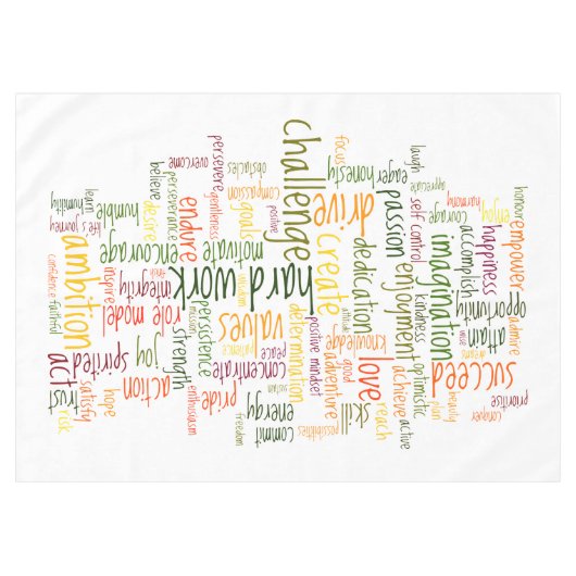 言葉やる気を起こさせる#2 テーブルクロス (正面(横))