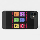 言葉より表情 iPhoneケース Case-Mate iPhoneケース (裏面(横))