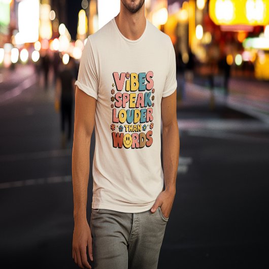 言葉よ話り大きな声を出す Tシャツ