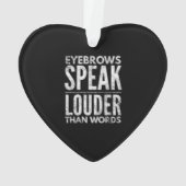 言葉よ話り大きな眉動揺して オーナメント (裏面)