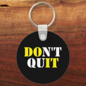 言葉をやめやる気を起こさせる使わない キーホルダー (正面)