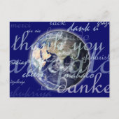 言葉を交えて有難う違うう ポストカード (正面)