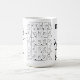言葉を使う コーヒーマグカップ