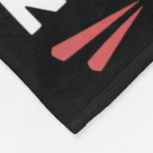 言葉を使わずにママは自閉症のユーモアを知っている フリースブランケット (角)