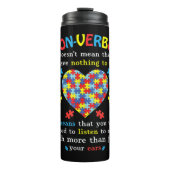 言葉を使わない事でMと言う事が無いわけではない タンブラー (正面)