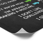 言葉を変えるマインドセット教室を変える ポスター (角)