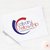 言葉を消せ! 楕円形シール (封筒)