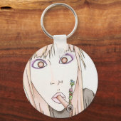 言葉を発する キーホルダー (正面)