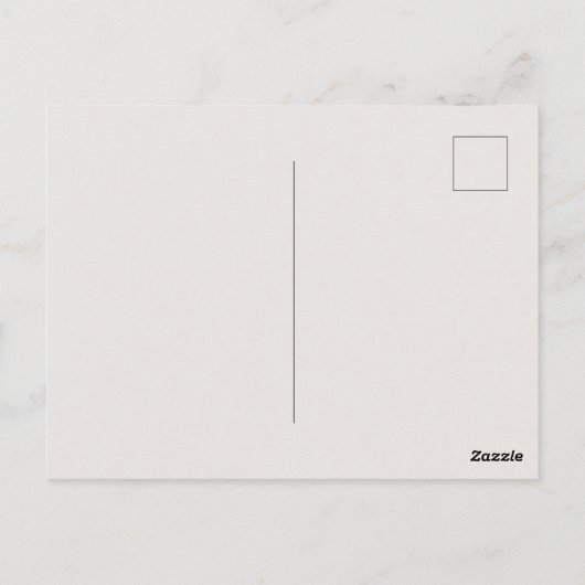 言葉を超えた花のミニマ賛美リストなはがき ポストカード (裏面)