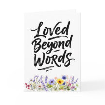 言葉を超えて愛されたお母さん 水彩画のワイルドフラワー