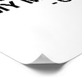 言葉ストップを詰め込む ポスター (角)