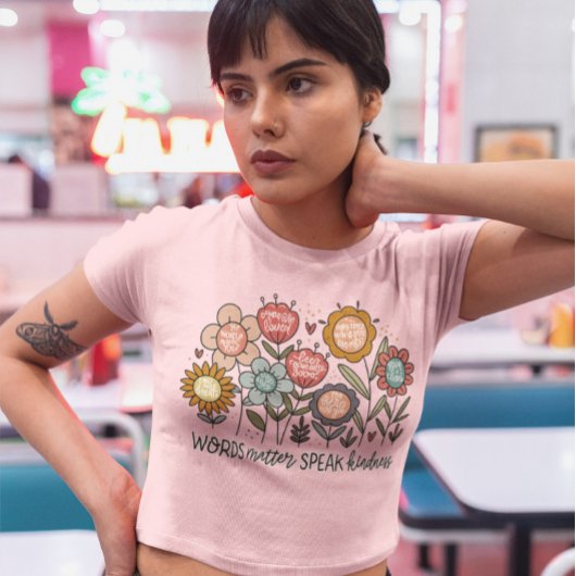 言葉事物優しさ引用文とボホフローラ Tシャツ