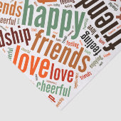 言葉前向きデザイン 薄葉紙 (詳細)