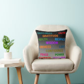 言葉前向き クッション (椅子)