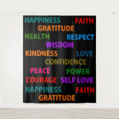 言葉前向き タペストリー (正面)