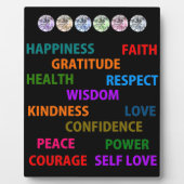 言葉前向き フォトプラーク (正面)