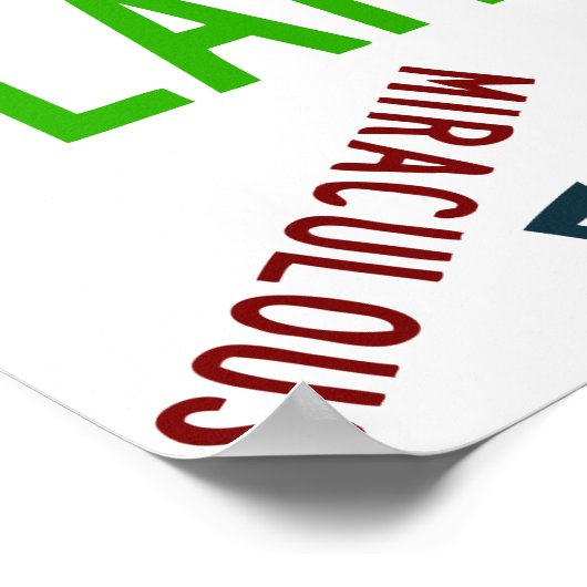 言葉前向き ポスター (角)