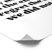 言葉感動的がフランスの偶然に起こる ポスター (角)