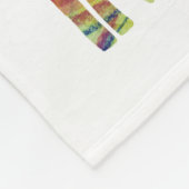 言葉感動的ケモブランケット フリースブランケット (角)